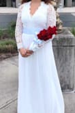 I wore as my graduation dress and I got so many compliments! - Meghan O.