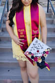 I truly loved this dress for my graduation photo shoot. It is a bit short but overall amazing! - Yulissa P.