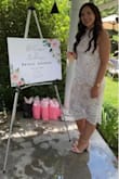 I bought this dress for my  wedding shower and it was perfect! I received many compliments! - Brittany