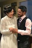 This dress was a perfect option for our Zoom wedding! Being a thick girl this dress fit me perfectly. It is a bit on the long side and I did have hemmed a little. The fabric feels great. I was a little skeptical about an 82 dollar dress, but this dress did not disappoint! - Lisa N.