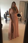Got this dress for a bridesmaid dress and it's beautiful. It fits great, just a little loose on the chest area but I will get that adjusted. Overall perfect dress. - Messiel L.
