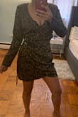 I got a size S and it's a little big because I don't have a big chest. I may pin it to make it work. It's a beautiful print. It's short but i love it like that. Can't wait to wear it out - Julia R.