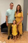 Love this dress! The only thing is the bottom is see-through and the inside dress barely covered my bottom, but I'm tall! - Brittany B.