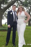 I used this jumpsuit for getting married and it was perfect! Really elegant, simple and its fabric had double layer so you can't see through! I really recommend it! I'm in love with it! - Soraya R.