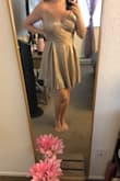 I got this dress when it was on sale as an add-on to reach the free shipping range. I wasn't sure if I wouldn't love it but it's gorgeous! Absolutely worth it - Ashley A.