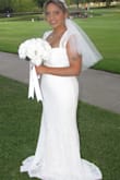 The dress runs a little long, but I am a shorty so that's a given, other than that the dress fit beautiful. Really hugged my curves in the perfect way. - Jasmine W.