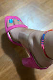 Shoes are gorgeous! And the color is very pretty. I can't wait to buy more of the same style. - Marlen