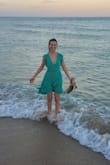 The color is amazing! I got compliments by walking on the street. I really like this dress! - Marian P.