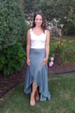 This tank fit perfectly and can be dressed up or down. I paired it with a skirt from Lulus and it was a hit! - Courtney C.
