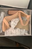 The shoes are cute, but they don't look like the picture. They're more pink that nude. They're still cute though. - Jessica H.