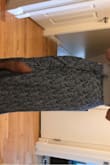 This skirt is super comfy. It's a little long for a shorty like me but I've just tied up the front so it doesn't drag and in heels it's perfect. The pattern is gorgeous. - Ali S.