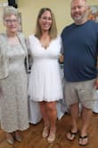 I was so nervous because I don't typically wear shorter dresses but this one was a hit. It was comfortable and I felt great in it. Recommended for any occasion.

Bought an xl 5"6 180lbs - Stacey S.