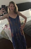 Can't go wrong with this dress. Has a cute mini skirt slip that's perfect for showing off your legs because this dress is a little sheer. - LAURA W.
