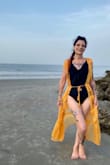 A must for the beach as a coverup or just to add a classy accent. Also looks stunning over a black tank and Jean shorts with a pair of sandals. - Kandice M.
