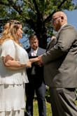 This was the perfect replacement wedding dress for me after we had to cancel the big wedding. Absolutely loved it and I can't wait to wear it again. - Jordyn P.
