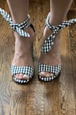 They're my favorite! They're comfortable and super cute. Only problem is i can't tie them in a way that they don't flare in weird positions. Still trying to get them to look like the picture but that doesn't happen. - Lisa M.