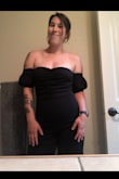 This is the BEST jumpsuit!!!! It hugs every curve while still having a lot of give in all the right areas. As someone who has a bigger athletic body, I finally found the perfect jumpsuit to make me feel sexy and feminine. If you're thinking about buying it, you absolutely should. - Madi B.
