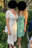 I wore this to a dinner following my smaller COVID wedding with my immediate family. It arrived on time, and fit right off the rack. I got so many compliments on it, and it was extremely comfortable for a hot day. - Rene S.