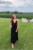 Wore this to an afternoon wedding, and couldn't have been happier in this dress. Super comfortable, very flattering, received tons of compliments, and never worried once about having to readjust anything. Hit right at my ankle which was perfect, showed off my heels and didn't have to worry about stepping on it. Love this dress and can definitely wear it for many more occasions! - Elanna H.