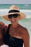 Perfect beach and pool hat! Comfortable, doesn't make me hot or sweaty, and shaded my face from sun exposure! - Kara G.