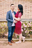 I got the maroon color and wore it for my engagement shoot so I bought the white for my bridal shower!! I LOVE it!! - Marissa G.