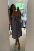 I wore this dress as a bridesmaid to a backyard wedding and it was so comfortable! The texture and lightness of the dress was great for the 85° weather. I can't wait to wear this as a casual dress sometime as well. And it has pockets!! - Meghan H.