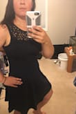 This dress is adorable. I love the neckline and the fit of this dress. - Grace R.