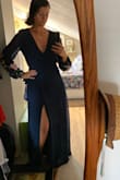 I love the dress, the quality is amazing, the embroidery is beautiful.
My arms are slim, so looking in to getting the arms altered, and the bottom hemmed, with high heels it's good but would still like it shorter to feel comfortable not tripping over it.
Overall very impressed with my first Lulus purchase! - Laura S.