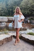 I spent 6 hours in a truck wearing this dress and couldn't have been more comfortable. It's cut in just the right spots. My boyfriend loved it. - Heather B.