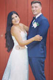This dress was perfect for our backyard wedding. Very light and comfortable to wear. Fit true to size and I imagine would be flattering to any figure. - Mikaela R.