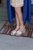 I have pretty wide feet, so it was a little hard to fit at first.. but after a few wears, the wedges were able to fit my feet PERFECTLY! I recently wore these for my graduation and they were so gorgeous! I usually don't like buying shoes I will really only wear once or twice, but these were super comfortable, and I definitely can see myself wearing them more often than not! Definitely worth every penny!! - Lily L.