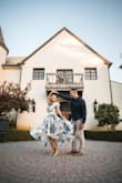 I originally purchased this dress for a trip to the French countryside and it was perfect. Just wore it again for a photo shoot at a winery and it looked great and felt comfortable. - Britny H.