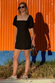 This was my first Lulus purchase (had been keeping my eye on this dress for a while). The quality of this dress was much great than expected. I don't feel the need to wear a bra with this dress since the fabric is pretty thick. I love how this dress is easy to put on and looks great - gives a great shape. I like wearing it with sneakers. This is my favorite dress of the summer - super comfy and cute. - Aly D.