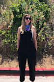 Great quality overalls - much thicker/softer fabric than I was expecting. I recently wore these on a few road trips, very comfortable to wear in the car. I like wearing with a cropped yoga top or long sleeve tee. Def has an oversized fit, wide legs - I went with a Small. I like that you can size the top straps to any length you prefer since you can tie them & easily roll up the bottom of the pant legs if you want a cropped ankle look, also love the deep pockets. Can't wait to wear these on all of my adventures. - Aly D.