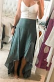 I am a bit on the short side and I was worried this would be way too long! BUT it's perfect and can be worn with flip flops for a casual look or heels to dress it up! - Dawn B.