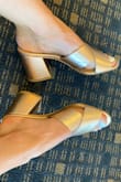 I like the color and the fit however, the leather is a lot thicker than the crocodile leather ones. I have both and the crocodile leather ones are definitely more gentle on the feet. - Kamila T.