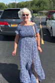 I wore this dress to a wedding and received compliments. I am 68 yrs of age and I felt beautiful in this dress. - Linda H.
