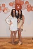 Love this dress. It isn't thin or flimsy. I love the shine on the material. Great neckline. Perfect for my bridal shower! - Alanna F.