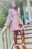 I love the dress. I wear it for my birthday party. That day I fell so pretty and I received a lot of compliments. - Emely F.