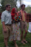 I actually wore this for my garden wedding. It's beautiful and comfortable! - Lucy S.