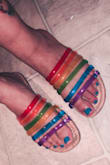 So cute & so comfy! My one and only complaint is a flaw that seems to be made when the shoes were manufactured, on my right shoe the green and yellow are flipped and my OCD is driving me nuts lol. - Lakeisha M.