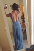 Loved this dress-- ordered as a potential for engagement photos but ultimately decided it seemed too bridesmaid-like and returned. Top is definitely large. The XS fit well (I'm usually a Small or XS in lulu's so size down) - Samantha B.