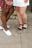 Love these shoes! Very comfy danced my whole night away and feet felt fine! - Maggie M.