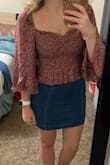 Fits a little tighter than I thought it would. Still cute and high quality material! - Sarah M.