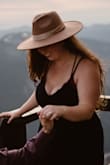 Absolutely love this hat, I used it for my engagement session and will continue to use it! However, I was not impressed with the packing, it came to me very wrinkled. I considered returning it, but after a few days the wrinkles came out on their own :) - Kayla M.
