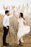 The top was very loose, but it came across stunning in photos!! It was a great choice for my engagements! - Michelle B.