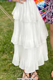 Was very cute but ran long on me. Didn't realize how short it was supposed to be until I looked back at the original stock pics on here. Other than that it was not see through and good quality. - Amanda C.