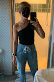 Sooo many compliments on this top! Wore it with baggy jeans and black sandals for a girls night out. Easy to dress up or keep casual! - Amanda S.