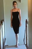 I got an xs but I think a small might have been a bit more comfortable for me. I'm not used to super tight dresses. It fits really well though!! - Quin M.