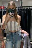 This top is soooooo cute 10/10 recommend! - Kaley C.
